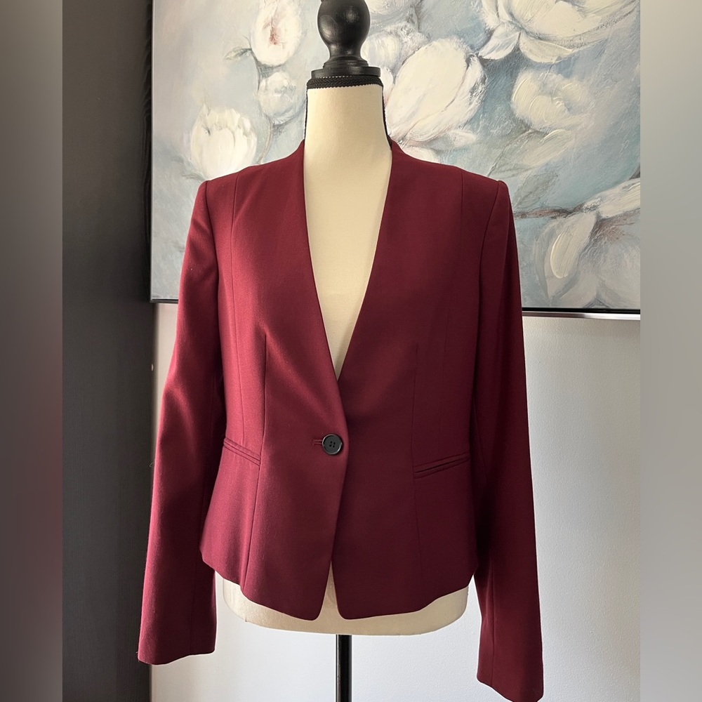 Ann Taylor Red Blazer - Size 4